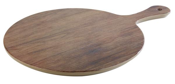 Tablett Oak rund